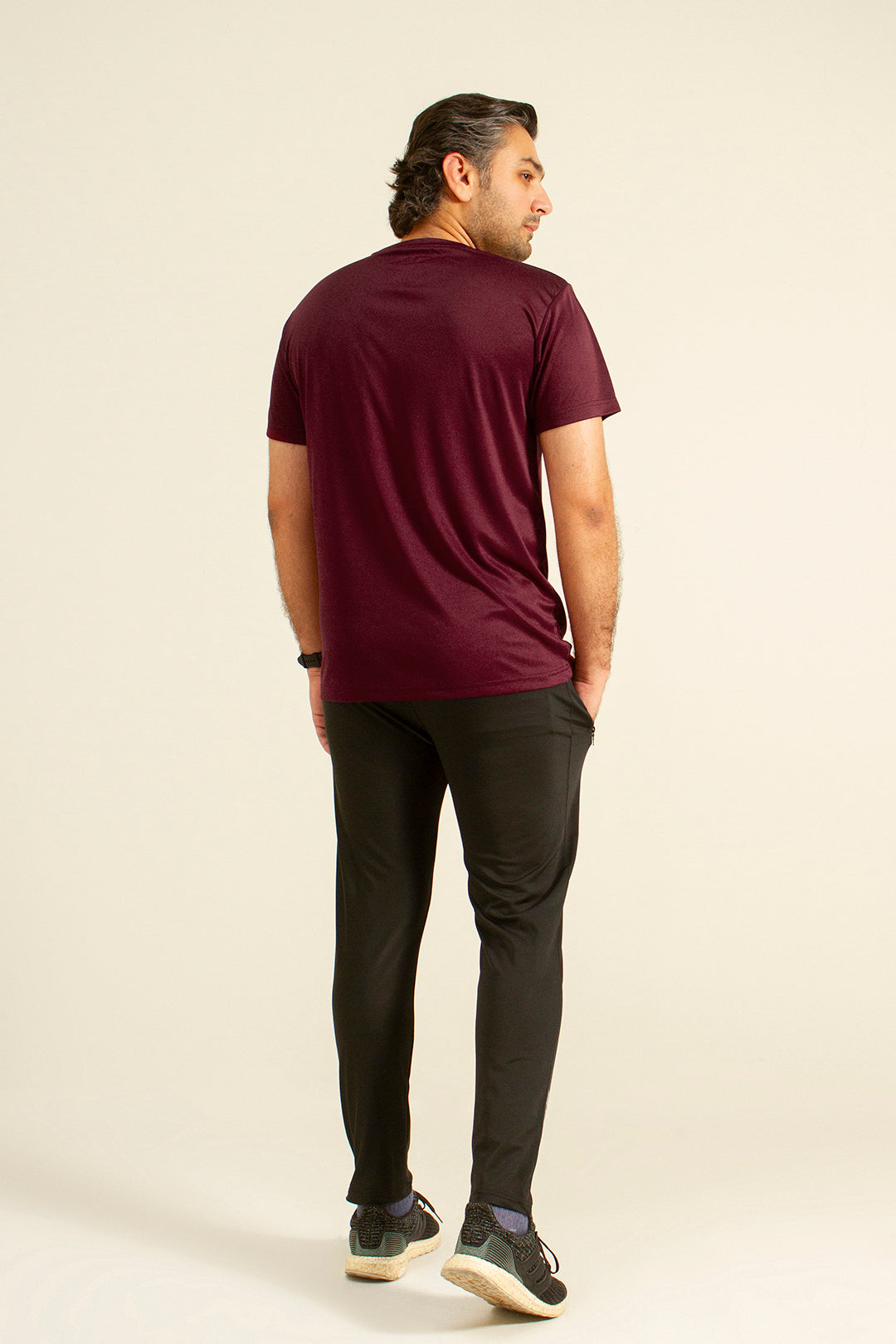 Shark Tee - Maroon