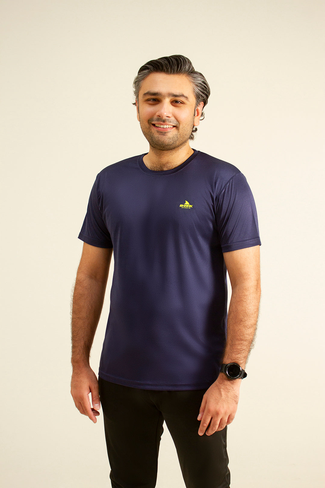 Shark Tee - Navy