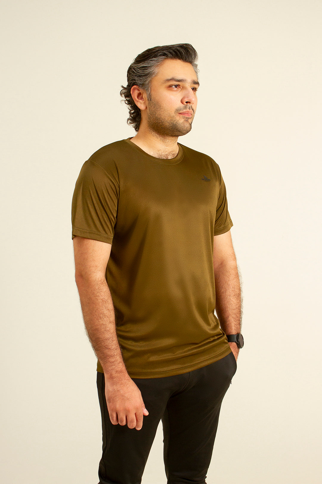 Shark Tee - Olive