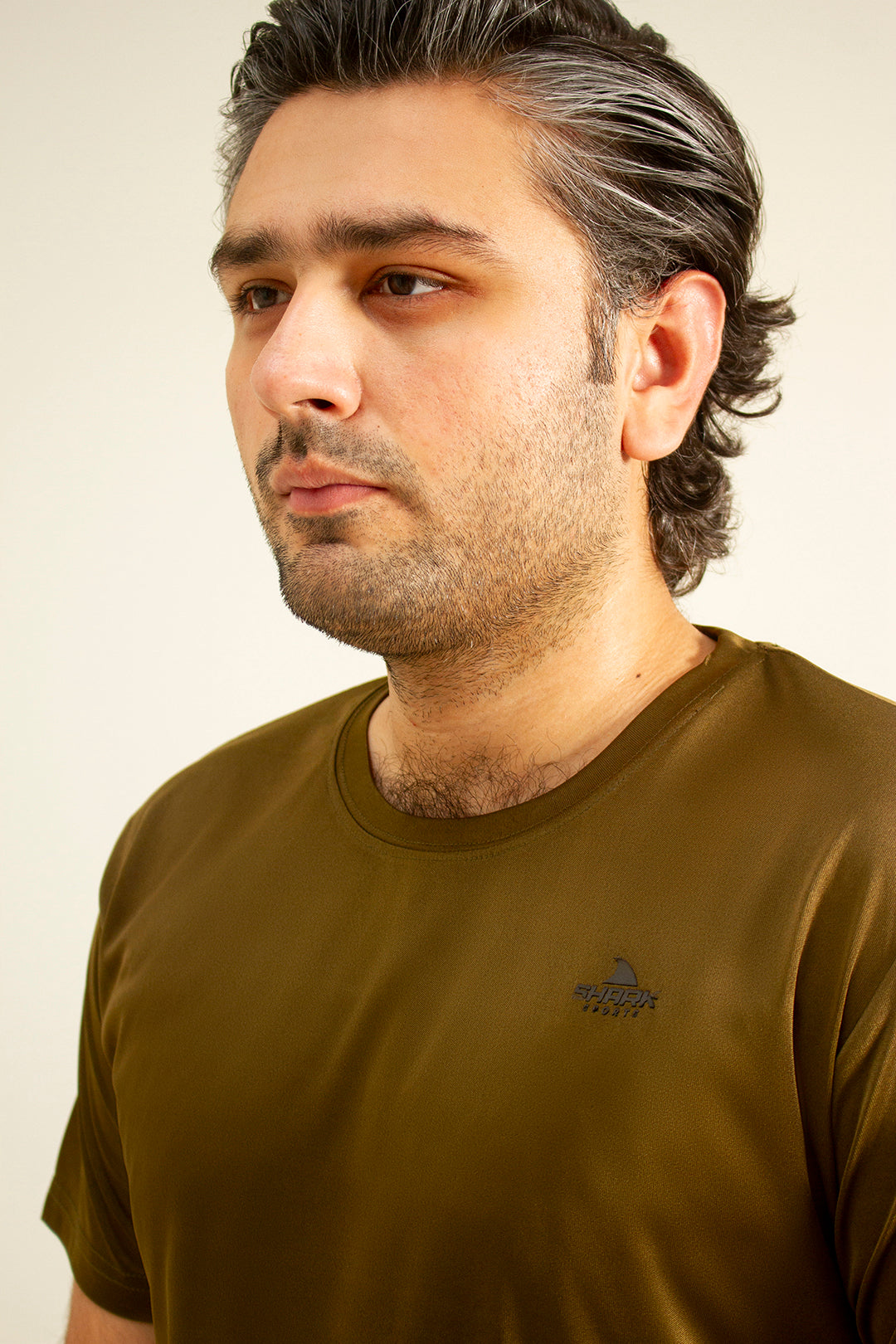Shark Tee - Olive